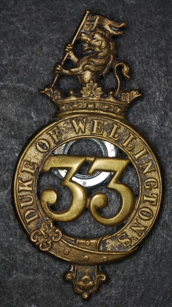 Cap badge. 33rd Duke of Wellingtons regiment of foot.