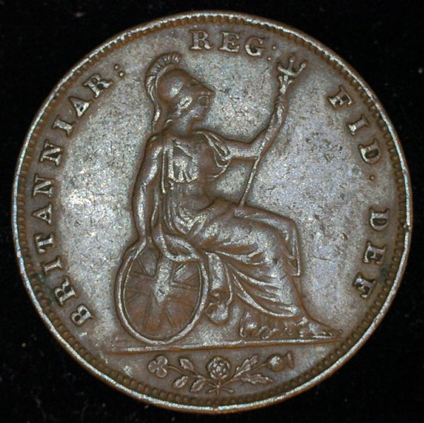 Victoria. Farthing. 1839