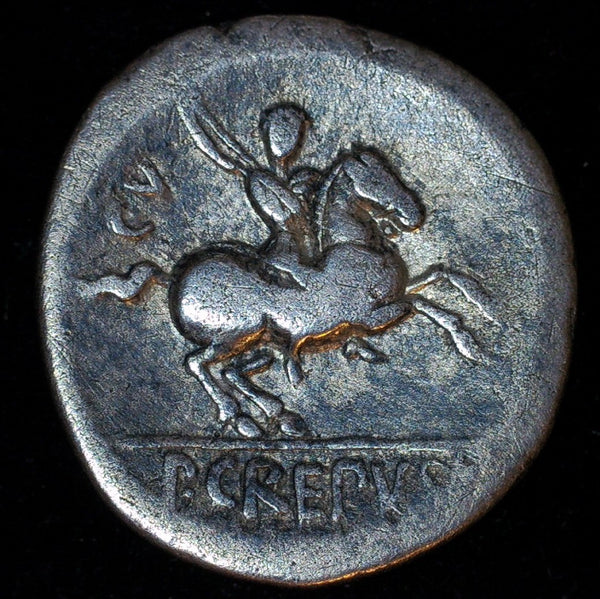 Roman republic. P.Crepusius, 82BC, AR Denarius, 82BC,