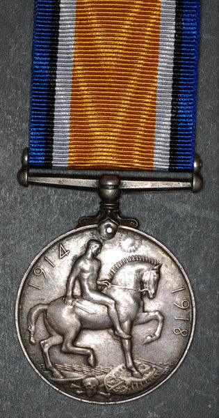 WW1. War medal. Taylor. Lancashire Fusiliers. KIA 1.7.1916, the first day of the Somme campaign. (Beaumont Hame)l.