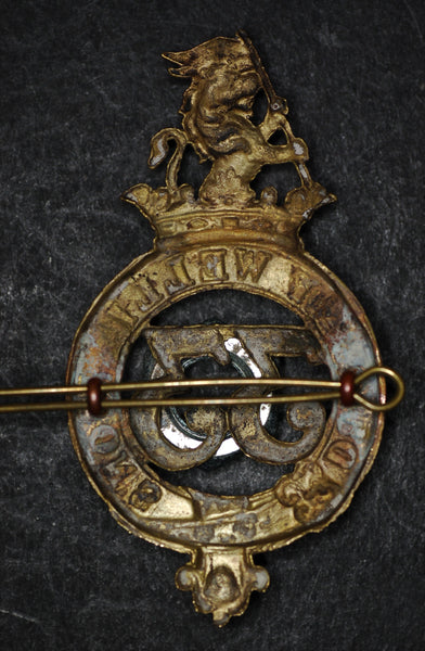Cap badge. 33rd Duke of Wellingtons regiment of foot.