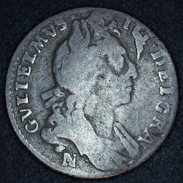 William III. Sixpence. 1697 N
