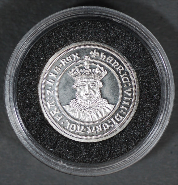 Millionaires collection. Henry VIII Testoon. 22ct gold.