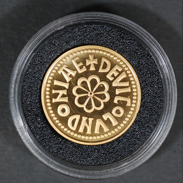 Millionaires collection. Coenwulf penny. 22ct gold.