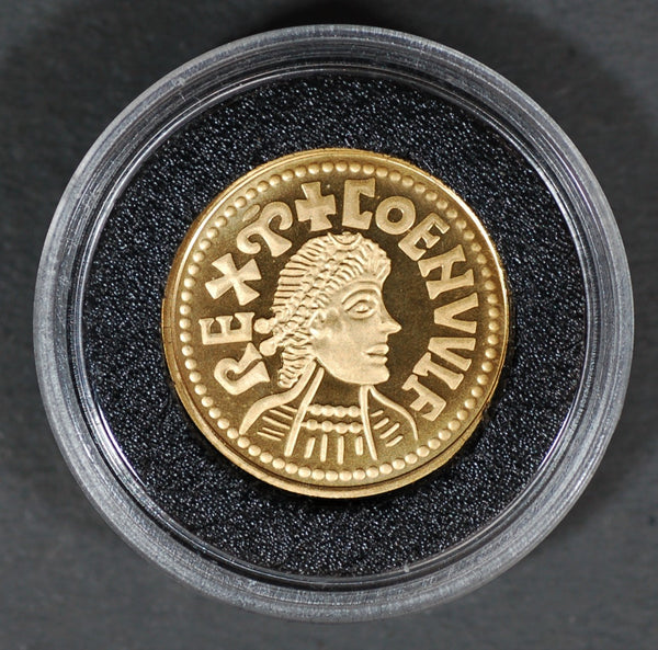 Millionaires collection. Coenwulf penny. 22ct gold.