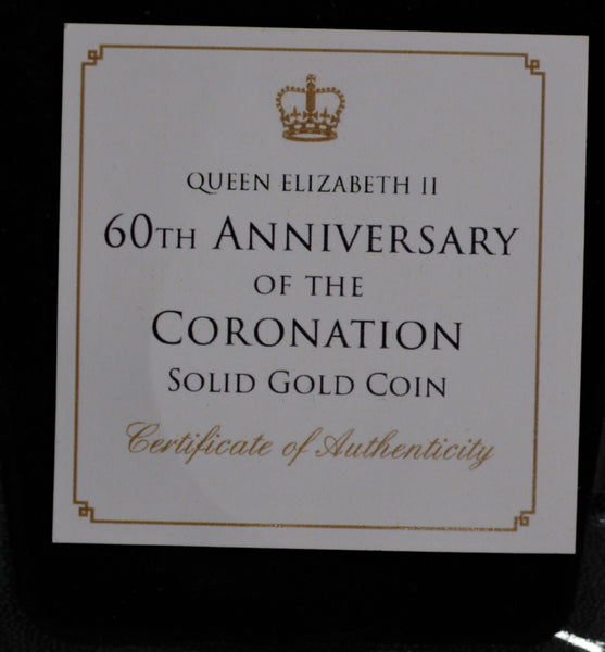 Tristan da Cunha. Elizabeth II. gold crown. 2013