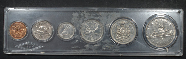 Canada. Uncirculated coin set. 1969-1976