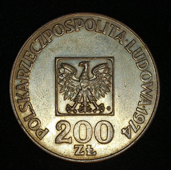 Poland. 200 Zlotych. 1974