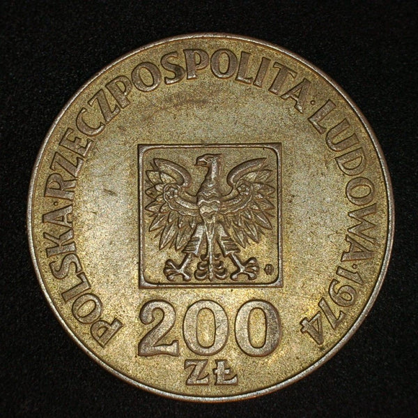 Poland. 200 Zlotych. 1974