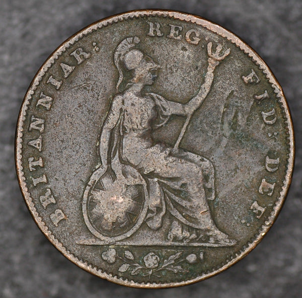 Victoria. Farthing. 1842