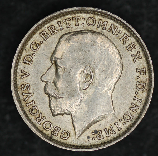 George V. Threepence. 1911
