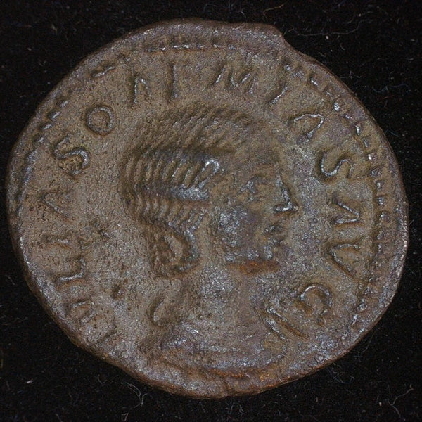 Julia Soaemias, Augusta 16 May 218 - 11 March 222 A.D. Denarius