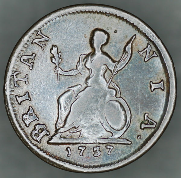 George II. Farthing. 1737