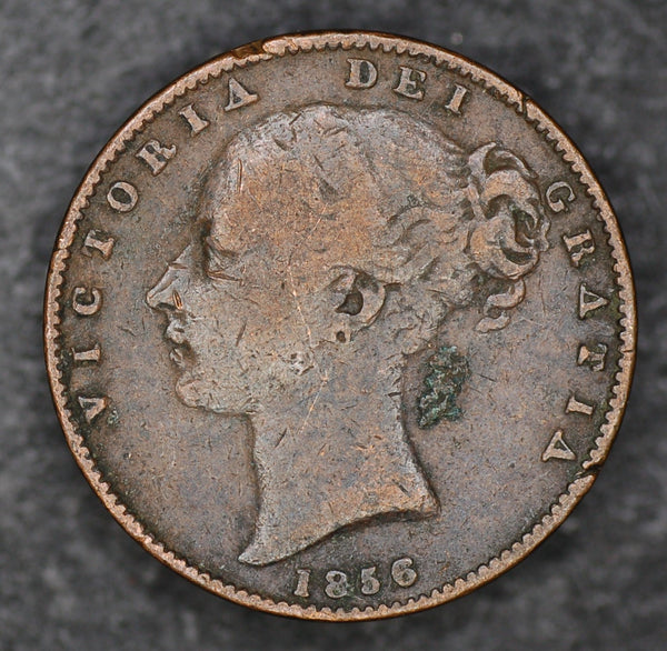 Victoria. Farthing. 1856