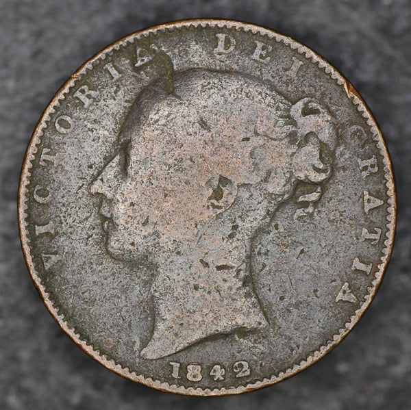 Victoria. Farthing. 1842