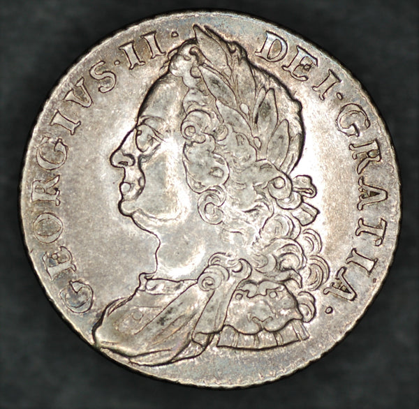 George II. Shilling. 1758