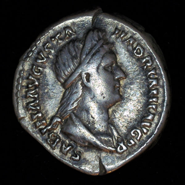 Sabina, Wife of Hadrian, 117-136 AD, AR Denarius