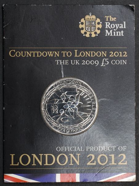 Royal Mint. 5 pounds. 2009