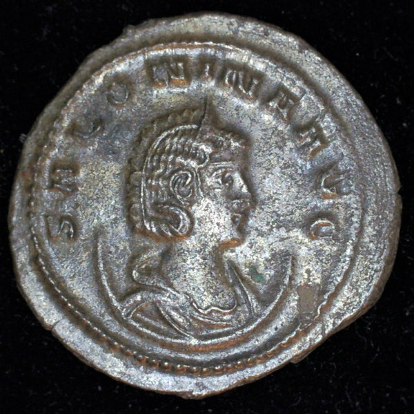 Roman Empire, Salonina, wife of Gallienus, AR Antoninianus,
