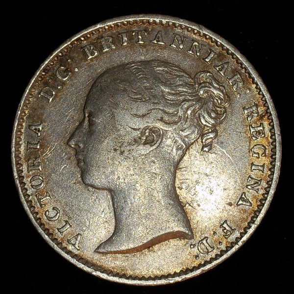 Victoria. Four pence. 1854