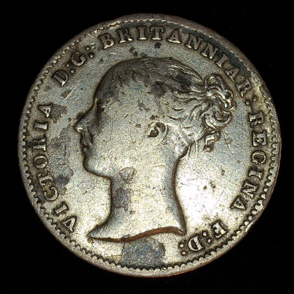 Victoria. Four pence. 1843