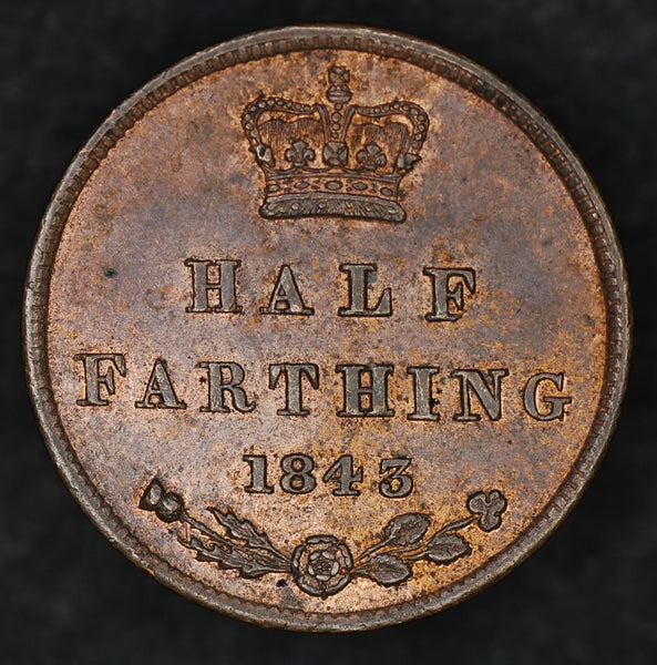 Victoria. Half Farthing. 1843