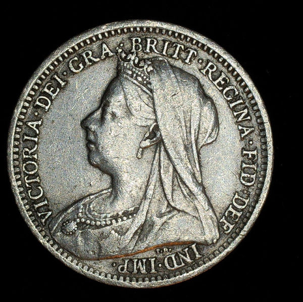 Victoria. Threepence. 1899. A selection