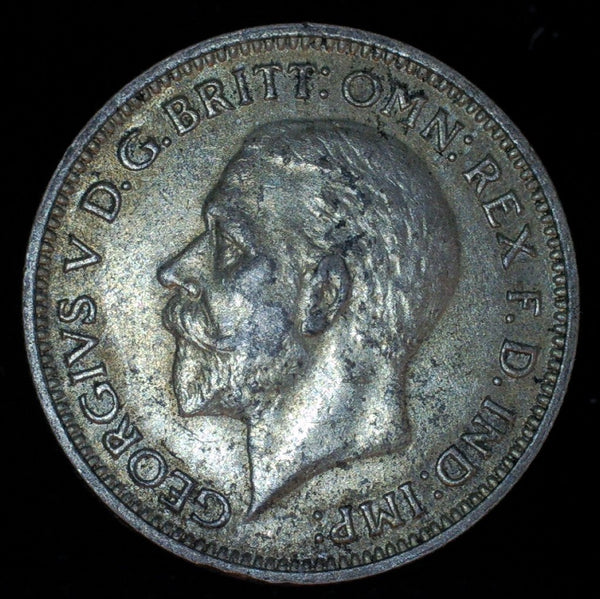 George V. Sixpence. 1936