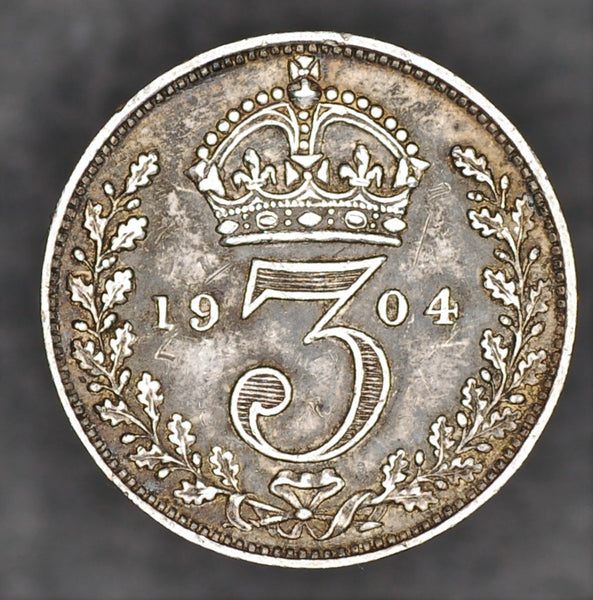 Edward VII. Threepence. 1904