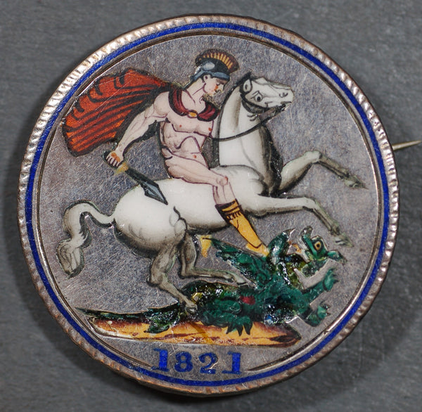 George III. Enamelled crown. 1821