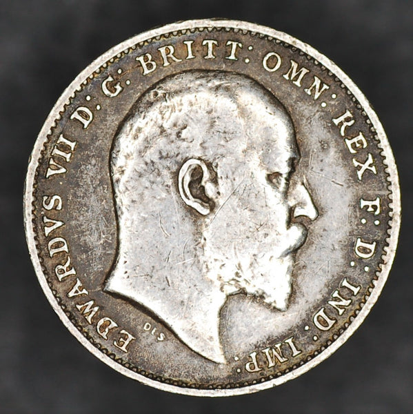 Edward VII. Threepence. 1904