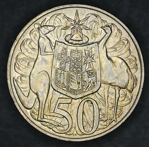 Australia. 50 Cents. 1966