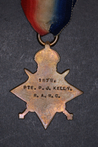 WW1. Trio. Kelly. R.A.M.C. KIA Gallipoli