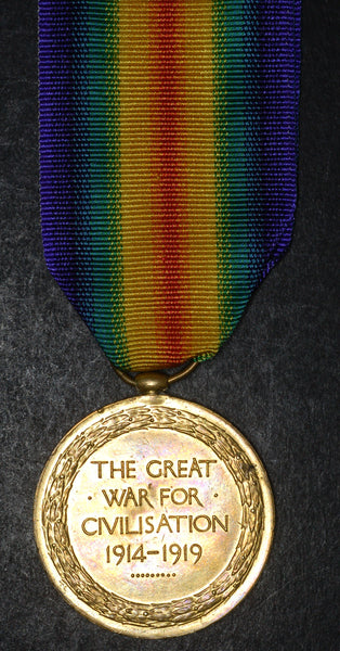 WW1. Victory Medal. Benton. R.A,