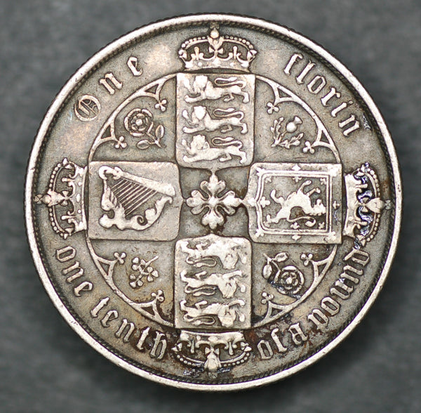 Victoria. Florin. 1873