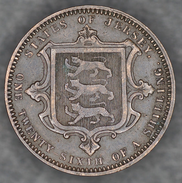 Jersey. 1/26th shilling. 1871
