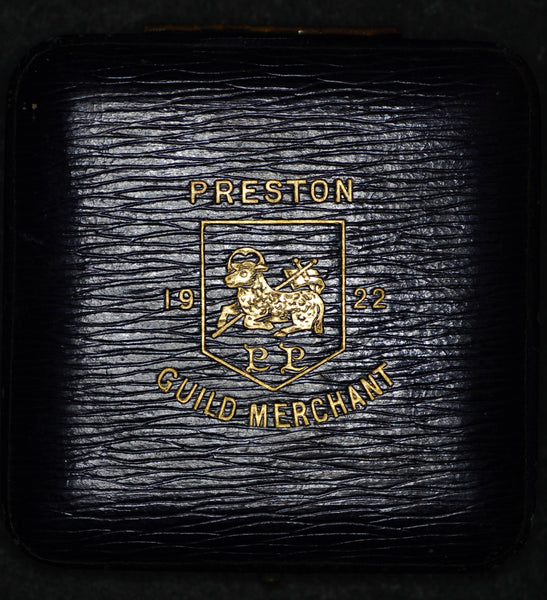 Preston Guild Merchants medallion by Spinks. 1922