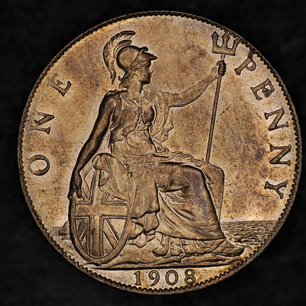 Edward VII. Penny. 1908
