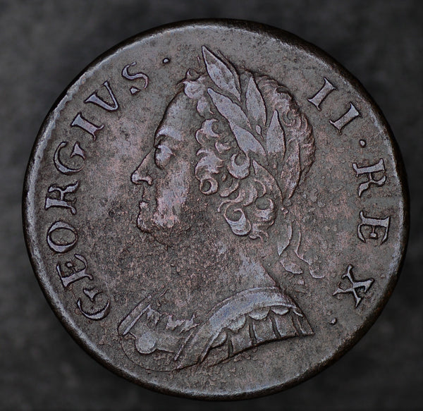 George II. Halfpenny. 1753