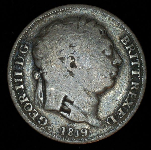 George III. Sixpence. 1819