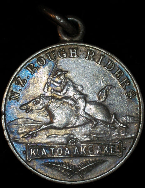 Boer war. N.Z. Rough Riders medal. 1900