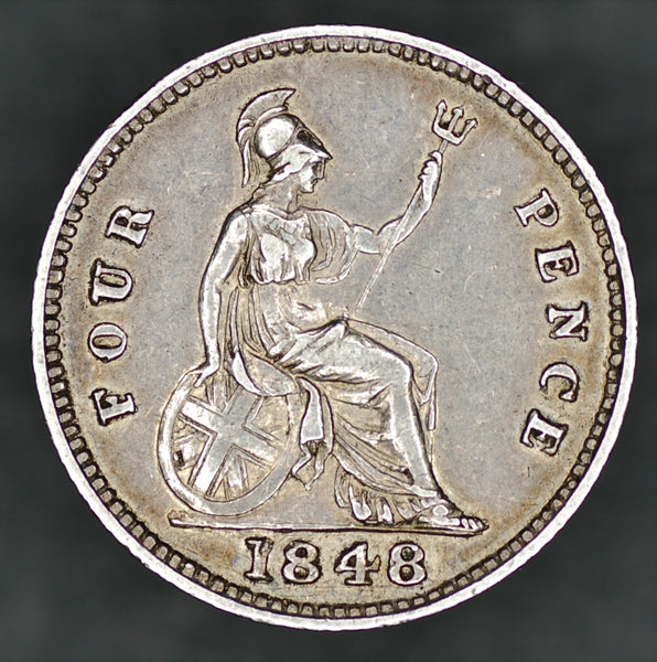 Victoria. Four pence. 1848/6