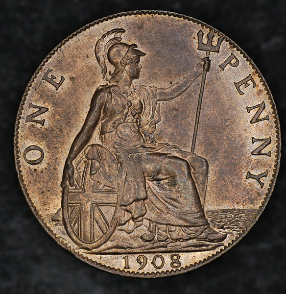 Edward VII. Penny. 1908