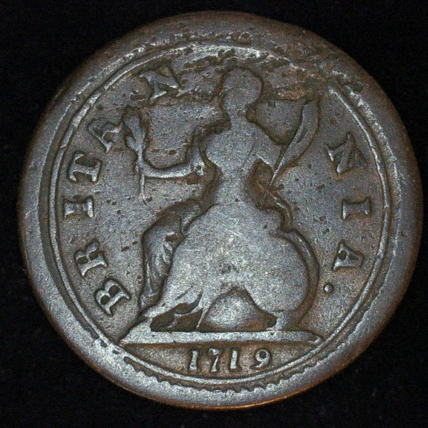 George 1. Farthing. 1719