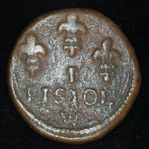 France. One Pistol coin weight