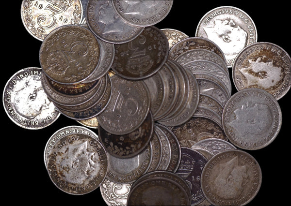 George V. Threepence. 1916