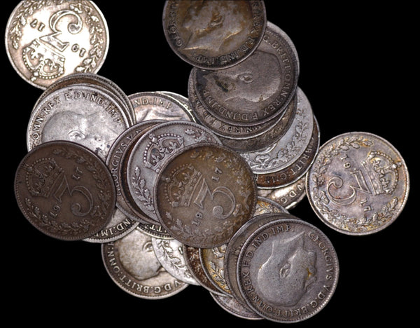 George V. Threepence. 1917