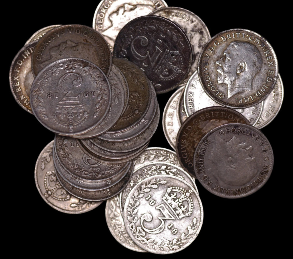 George V. Threepence. 1918
