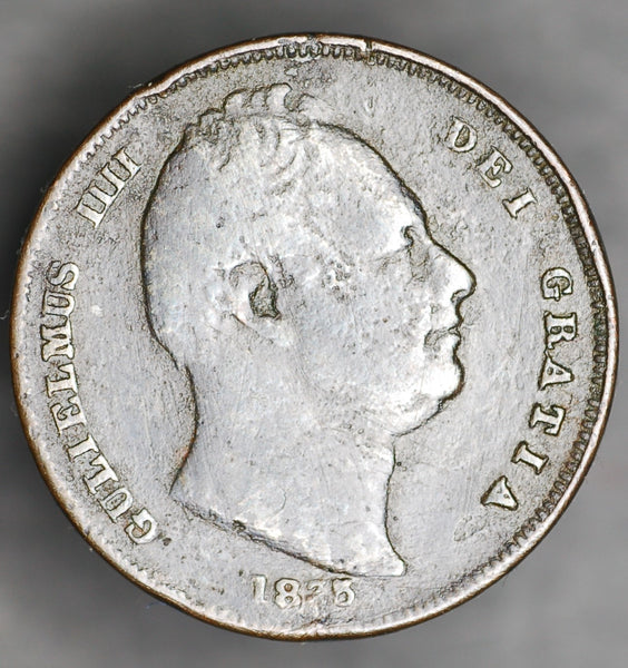 William IV. Farthing. 1835