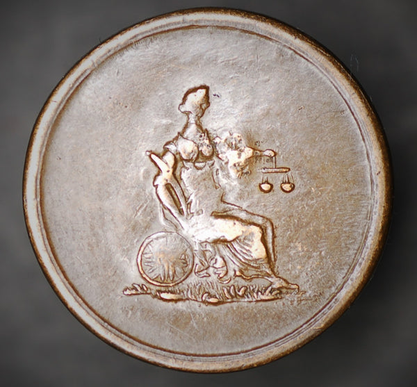 Columbia. farthing token